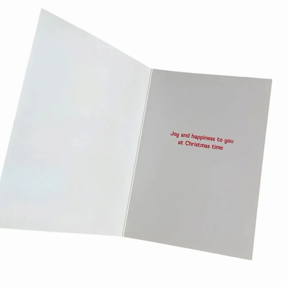 New PAPYRUS Lot of 4 Christmas Cards Embellished Glitter Keepsake Gold Seals New